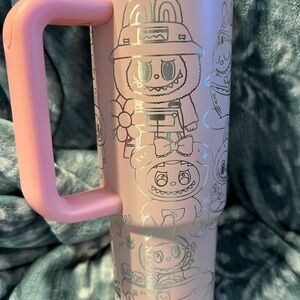 30oz engraved Labubu design tumbler